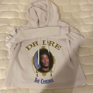 Cropped Dr.Dre Drawstring Hoodie